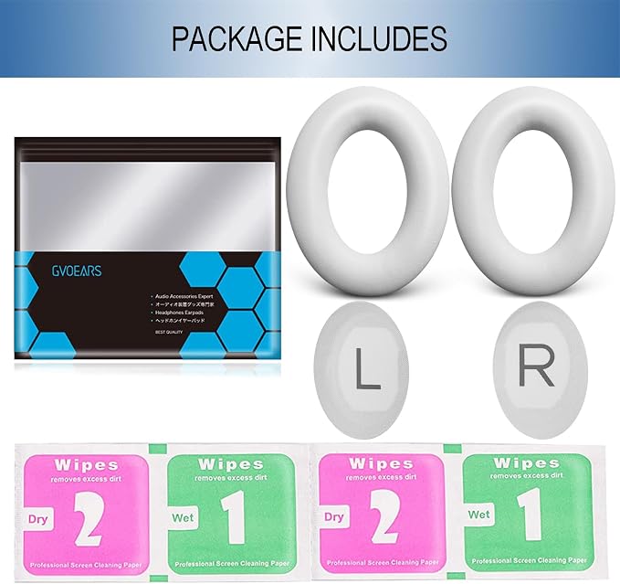 GEVO Replacement Ear Pads for Bose QC45, Ear Cushions for Bose QuietComfort 45 - Image 9