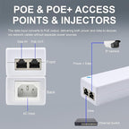 Gigabit PoE+ Injector – Converts Non-PoE to PoE+, 30W Power, Plug & Play - Image 3
