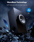 Sound Bar for Smart TV 2.1CH 190W Peak Power Soundbar - Image 4