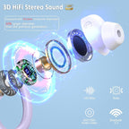 Wireless Earbud, 48H Running Wireless Earphones - Image 3