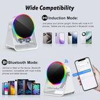 Wireless Induction Speaker, 4 in 1 Bluetooth Speaker Phone Stand - Image 3