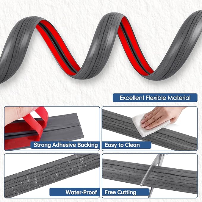 Floor Cord Cover for Wires on Floor Self Adhesive Cord Hider Floor Cable - Image 2