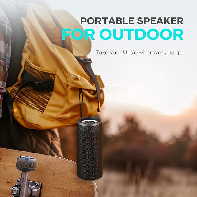 Bluetooth Speaker IPX6 Waterproof.Musibaby M88pro - Image 6