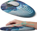 Ergonomic Mouse Pad with Wrist Rest Support, Mousepad Relief Carpal Tunnel Pain by LSLXDCLJ