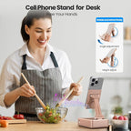 JTEMAN Cell Phone Stand with Bluetooth Speaker and Charging Function, Birthday - Image 5