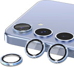 for Samsung Galaxy S25 Camera Lens Protector, Individual Metal Ring Tempered - Image 2