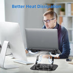 Laptop Stand for Desk, Ergonomic Laptop Riser - Image 7