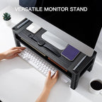 HUANUO Monitor Stand Computer Riser, Monitor Stand - Image 2