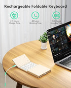 Samsers Multi-Device Foldable Bluetooth Keyboard - Image 4