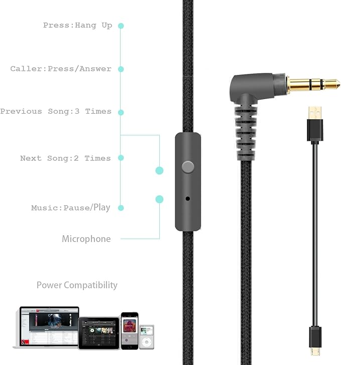 Riwbox Bluetooth Headphones, XBT-80 Folding Stereo Wireless Bluetooth - Image 6