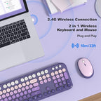 KNOWSQT Wireless Keyboard Mouse Combo - Image 5