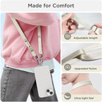 Phone Lanyard 2 in 1, Anti Theft Phone Strap Crossbody - Image 6