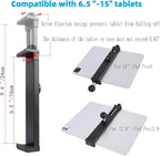 Aluminum Heavy Duty Drill Base Car Tablet Mount - Image 4
