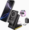 Wireless Charger 5 in 1 Magnetic Charging Station Stand by YouthMemory