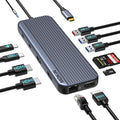 3 HDMI Laptop Docking Station, MOKiN USB C Dock 3 Monitors, 12 in 1 USB C to 3 by MOKiN