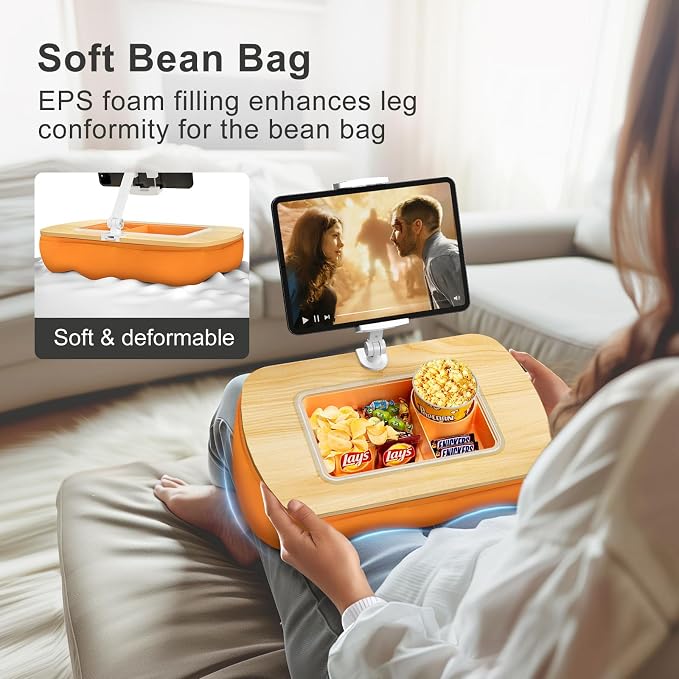 Lap Beanbag Tablet Pillow Stand - Image 3