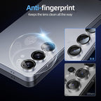 X-it Camera Lens Protector for Samsung S25 Plus, 9H Tempered Glass, Independent - Image 6