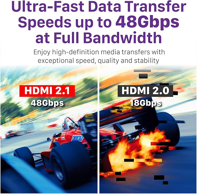 Fosmon HDMI 8K Bi-Directional Switch, Support 8K@60Hz 4K@120Hz HDR10+ HDCP 2.3 - Image 3