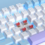 MageGee 75% Mechanical Gaming Keyboard, LED Blue Backlit, 87 Keys Compact TKL - Image 2