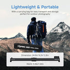 Accsoon Toprig 24inch/60cm Motorized Camera Slider, Time-Lapse/Loop Mode - Image 6