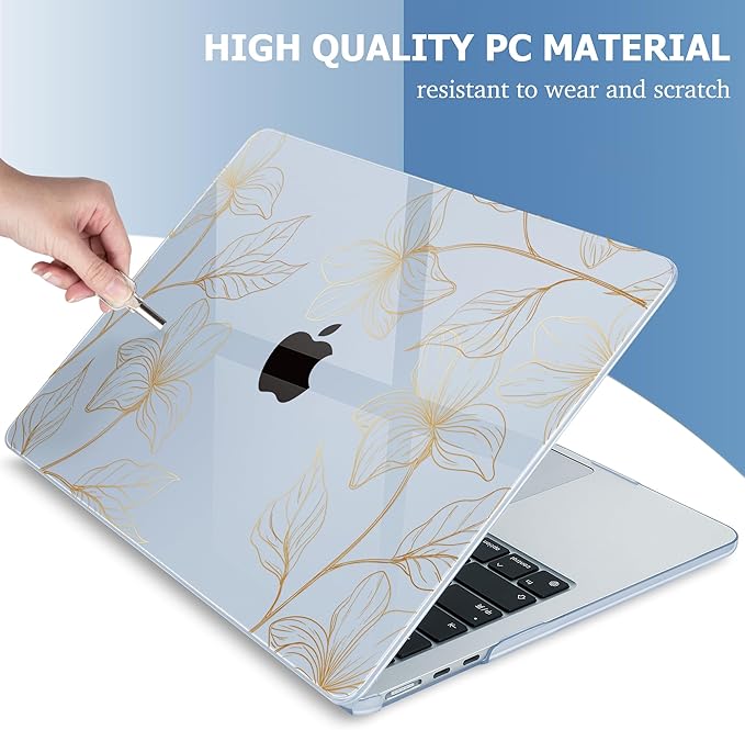 Mektron for 2025 MacBook Air 15 inch M4 Case A3241/ 2024 M3 A3114/ 2023 A2941 - Image 6
