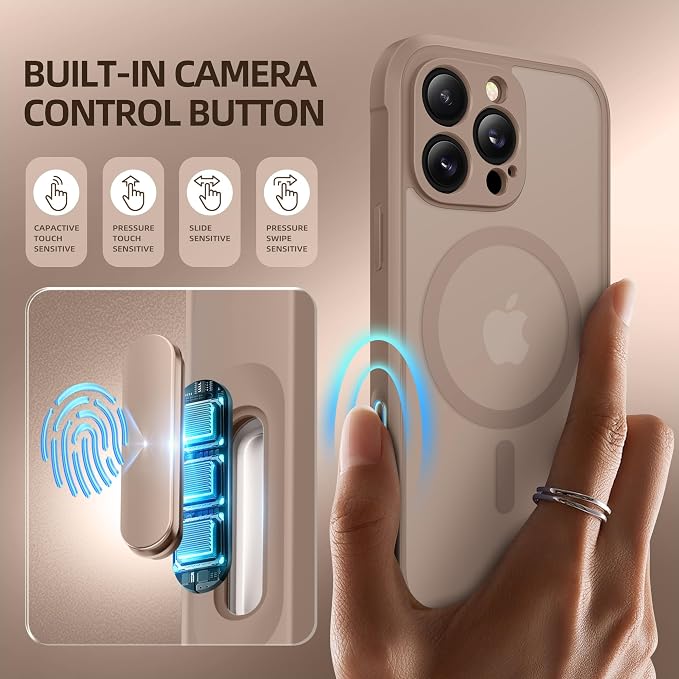 BERFY Magnetic for iPhone 16 Pro Max Case, Compatible - Image 2