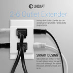 Multi Plug Outlet Splitter, Unidapt Multiple Outlets Extender Adapter - Image 2