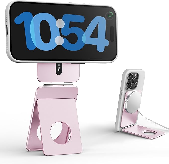 Magnetic Tripod for iPhone, Aluminium Phone Tripod Stand Compatible by 1STIDEA