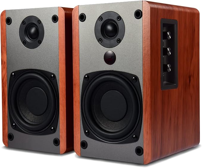 SINGING WOOD BT25 Bluetooth Active Bookshelf Speakers for - Image 9