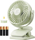 Shinebella AA Battery Powered Clip on Fan by Shinebella