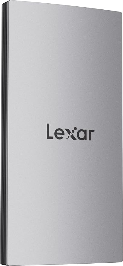 Lexar 2TB ES3 External SSD, Storage Expansion, Compatible w/USB-C Smartphones by Lexar