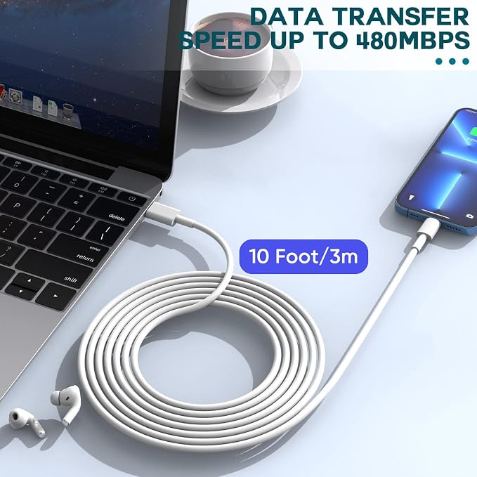 10FT iPhone Fast Charger - Image 3