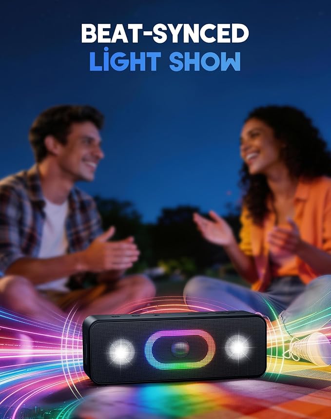 OHAYO Bluetooth Speaker, Wireless Portable Outdoor Speakers, Bold Sound and - Image 7