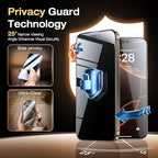 EGV Compatible for iPhone 16 Pro Max Privacy Screen Protector, Privacy Screen - Image 2