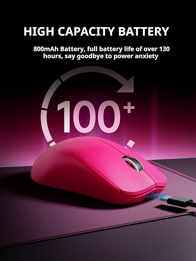EWEADN X23Pro Wireless Gaming Mouse, 2.4G/BT5.0/USB-C Esports Gaming Mouse - Image 3