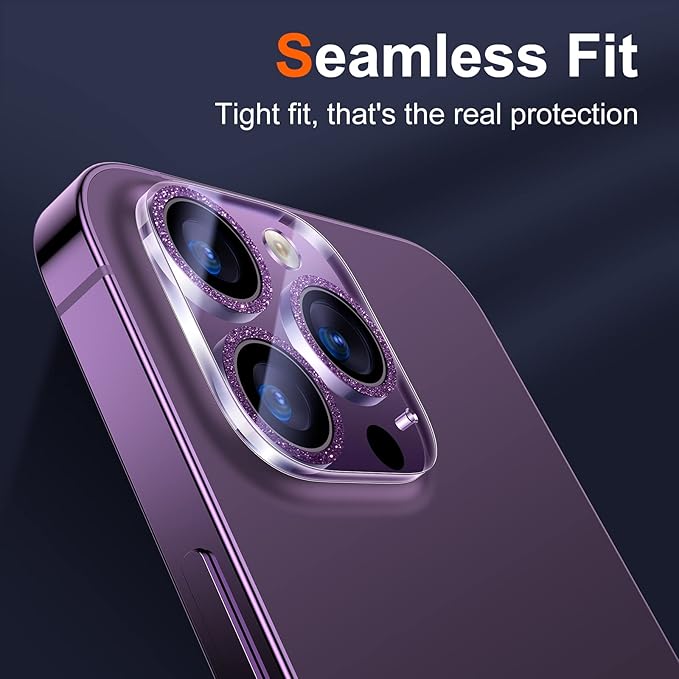 UniqueMe Compatible for iPhone 14 Pro Max/iPhone 14 Pro Camera Lens Protector - Image 8