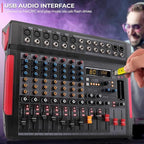 Pyle Professional DJ Audio Mixer Controller - Image 6