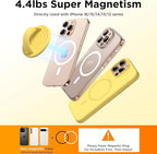 Magnetic Phone Ring Grip Holder, Silicone Finger Loop Grip, Compatible - Image 6