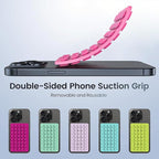 2PACK Silicone Double Sided Suction Phone Case Mount, Detachable Hands Free & - Image 6