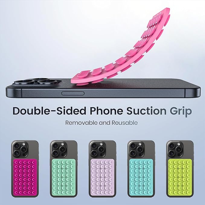 Double Sided Silicone Suction Phone Holder Mount, Silicon Accessory - Image 8