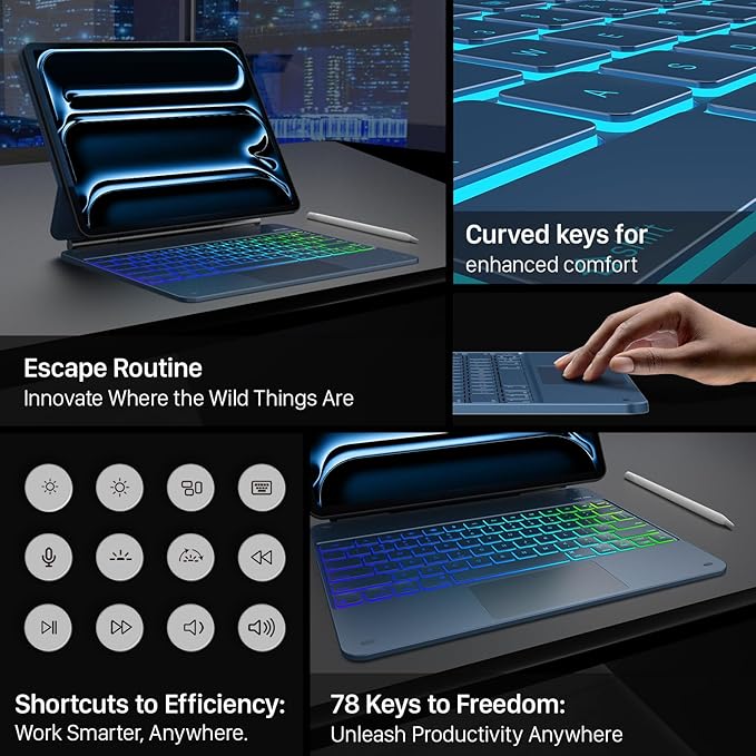 typecase Keyboard Case for iPad Pro 13-inch2024, Magic Keyboard - Image 7