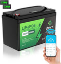 12V 160Ah LiFePO4 Battery Bluetooth, Group 31 RV Lithium Batteries 12V by ERYY