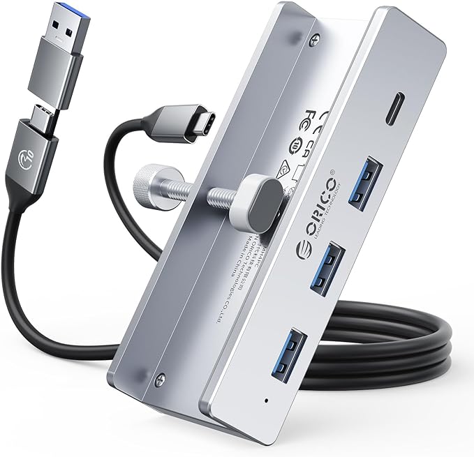 ORICO USB Hub 3.0, Clamp USB Hub by PioneerDataSolutionPowerYourFuture