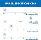 Hammermill Printer Paper, 20 Lb Copy Paper, 8.5 x 11 - Image 2