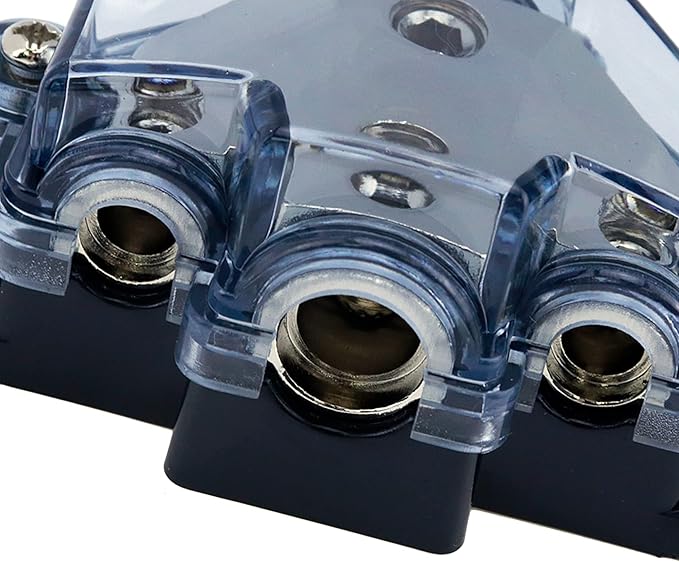 1pc Distribution Block 1 in 3 Ways Out Power Distribution Block Car Audio 1x4 - Image 6