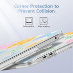 Case for MacBook Pro 13 inch with/Without Touch Bar, Hard Shell + Keyboard - Image 3