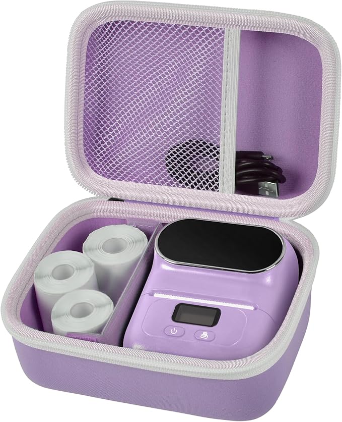 Case Compatible with Phomemo M110 Label Maker by BOOBOWL