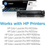 HP 206X Black High-yield Toner Cartridge | Works - Image 2