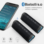 Vanzon Bluetooth Speakers, V40 Wireless Portable Bluetooth Speaker - Image 4