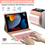 BLUTLOTUS Keyboard Case for iPad 9th/8th/7th Generation 10.2 inch, 360° - Image 4